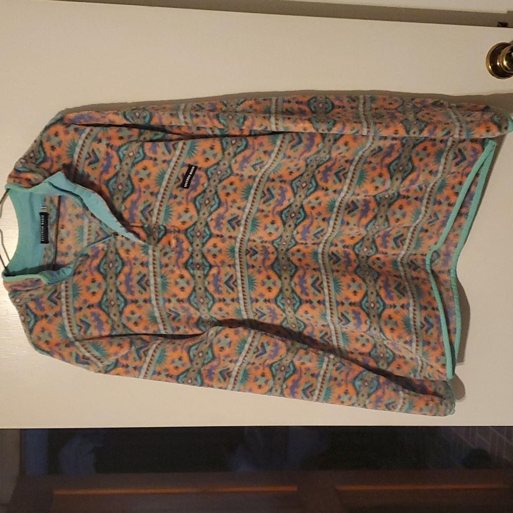 Southern Marsh Dorado Fleece Pullover Aztec Ikat
